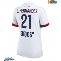 Paris Saint-Germain Lucas Hernandez #21 Bortedrakt Dame 2025-26 Kortermet